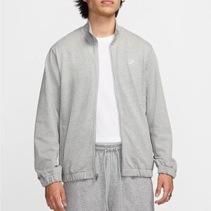 Nike Gray Zip Up Men's knit jacket